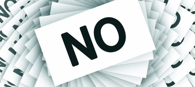 The Power of “No” .. Revisited
